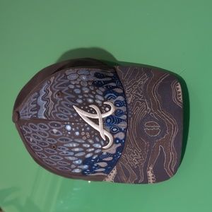 customized Atlanta Braves hat, hand painted